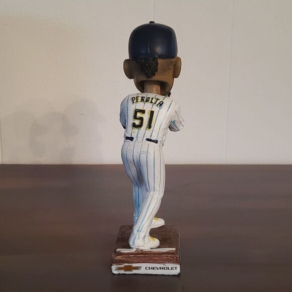 NIB 2022 Milwaukee Brewers Freddy Peralta Bobblehead - Picture 6 of 11